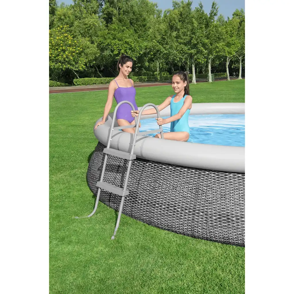 Bestway Scaletta per Piscina a 2 Gradini Flowclear 84 cm 92820