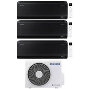 Condizionatore Samsung Trial Split Inverter serie WINDFREE BLACK 7+7+7 con AJ052TXJ3KG R-32 Wi-Fi Integrato 7000+7000+7000