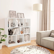 Libreria Bianca 97,5x29,5x100 cm in Legno Multistrato 800171