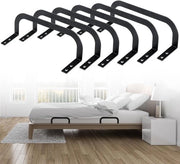 Set di 6 fermagli per materasso: fermagli anti-slip per pannelli di testata del letto in legno massello, tatami, letti a molle, letti a cassetti.