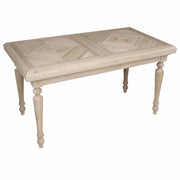 Tavolo allungabile a serrandina grezzo l.160 p.90 h.80 (151) - Mobili 2G