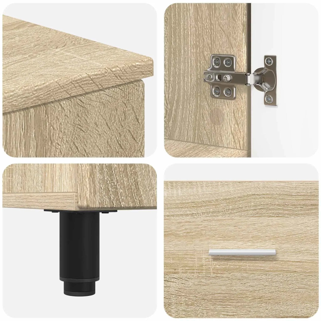 Mobiletto da Bagno | Armadio da bagno Rovere Sonoma 60 x 35 x 60 cm