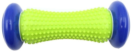 Massaggiatore per piedi a rullaggio - Rullatore di silicone - Apparecchio multifunzionale per massaggi - Riduzione dello stress - Peso leggero - 17 cm di lunghezza - Rullatore per piedi