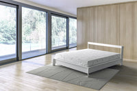 Coprimaterasso Singolo in Poliestere Silver Bianco