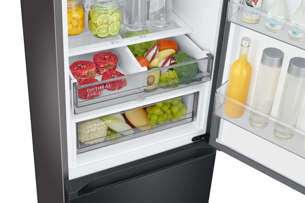 Samsung RB38C7B6AB1 Frigorifero Combinato BESPOKE AI 2mt 387 Litri Classe A Tecnologia SpaceMax 59,5x203x65,8 cm Antracite