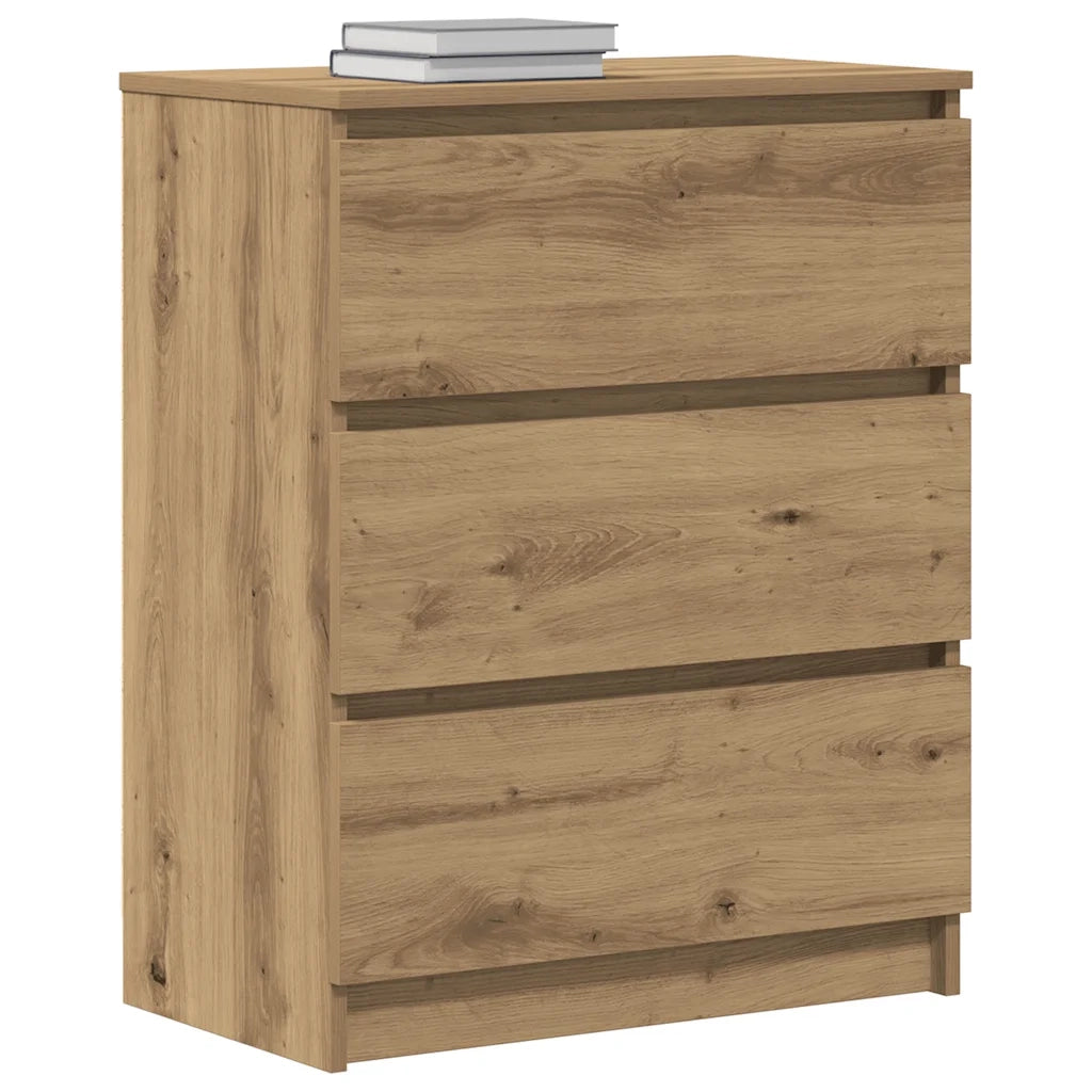 Credenza Rovere Artigianale 60x35x76 cm in Legno Multistrato 862492
