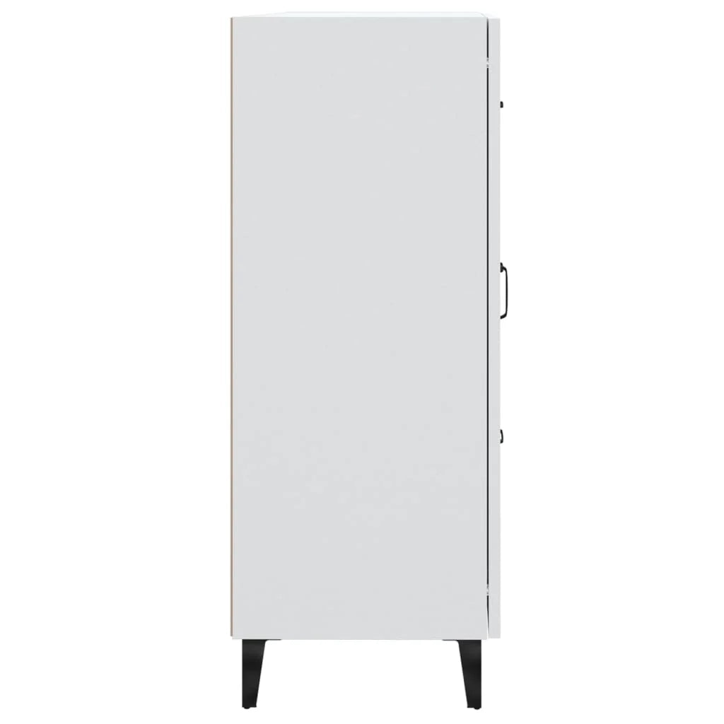 Buffet credenza cassettiera mobiletto mobile contenitore organizer per cucina soggiorno salotto 69,5 x 34 x 90 cm legno ingegnerizzato bianco 02_0030424