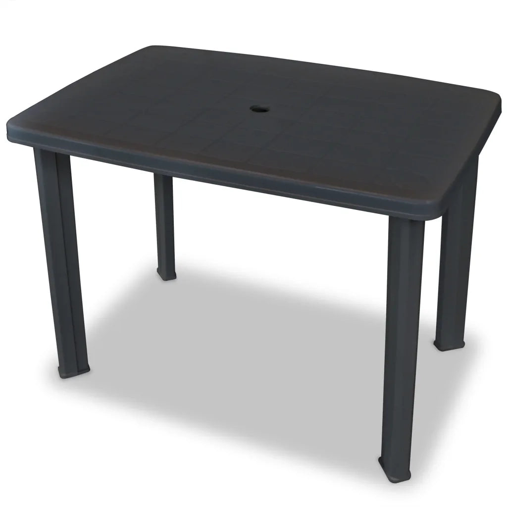 Set da Bistrot 3 pz | Set Salotto da Giardino in Plastica Antracite