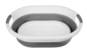 Wascartuccia multifunzione pieghevole in silicone - capacità 28 L - colore grigio