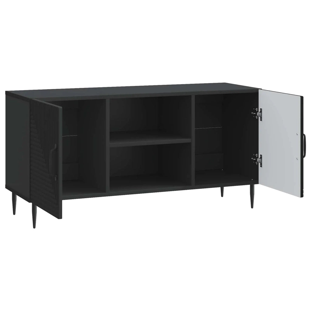 Mobile TV Nero 102 x 34,5 x 50 cm Legno ingegnerizzato 894926