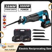Zaatrofialetta elettrica - 3000W - 10000SPM - Portatile - 21V Batteria