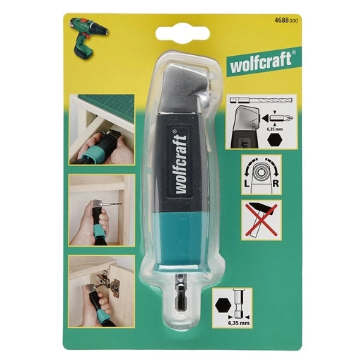 ADATTATORE 90° PER INSERTI E PUNTE TRAPANO