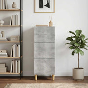 Mobile con Cassetti Grigio Cemento 33 x 34,5 x 90 cm 894618