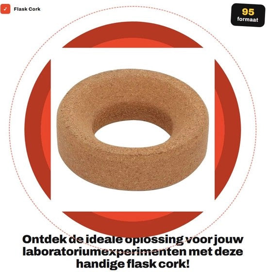 Supporto per contenitore in legno di alta qualità - Flessibilità standard - Impermeabile - Resistente a acidi e alcali - Leggero - 95 mm di diametro esterno