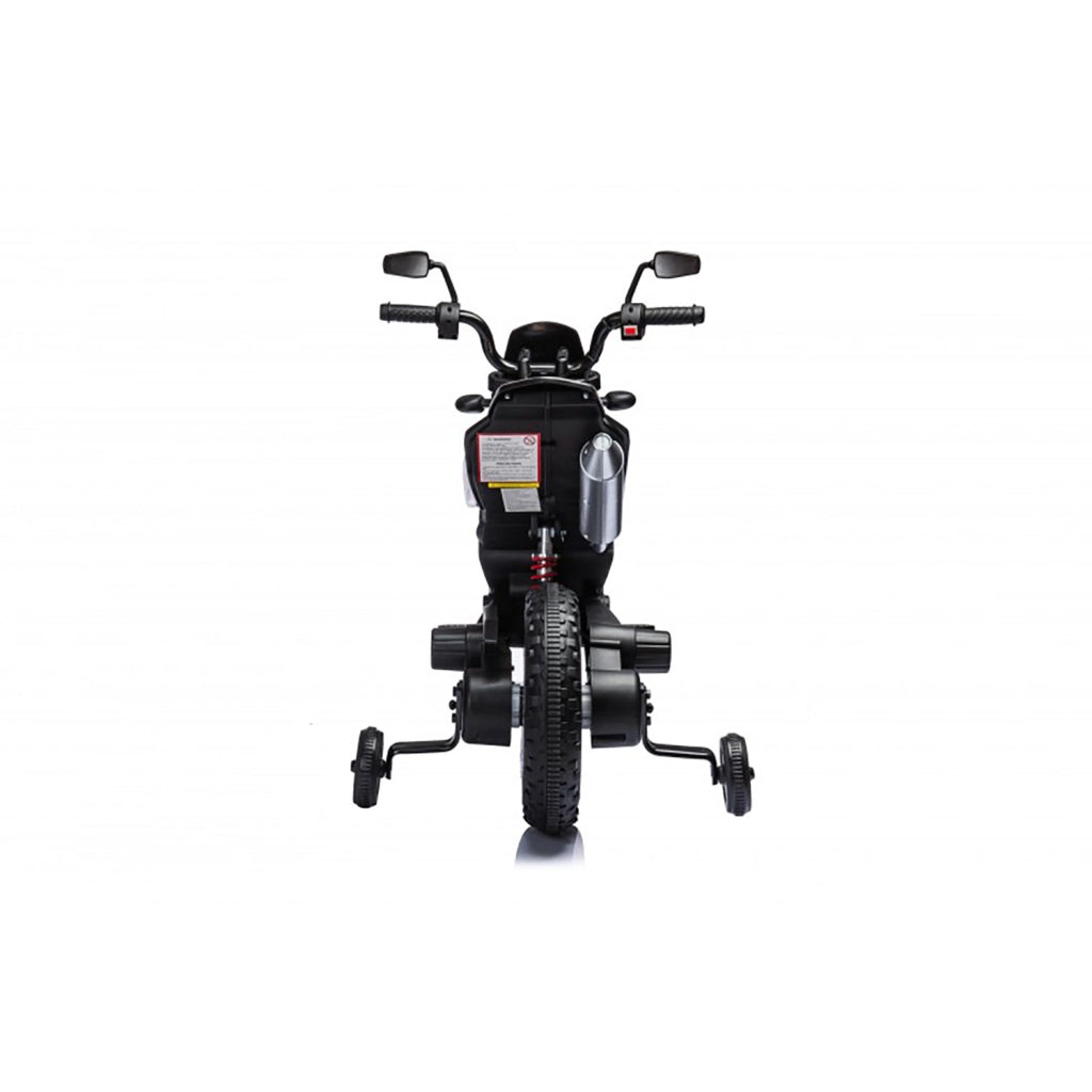 Moto Elettrica per Bambini Aprilia RX-125 Small 12V Cross Sedili In Pelle Luci Led Bluetooth Sospensioni a Molla Rosso