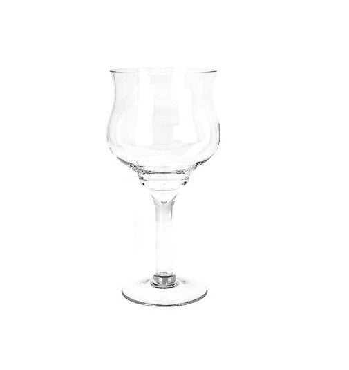 Vaso Decorativo Casa in vetro a calice 25,5 cm