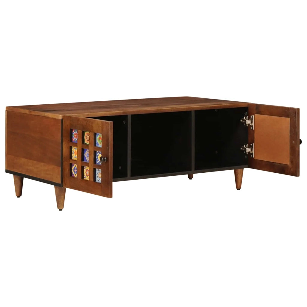 Tavolino da salotto | Tavolino da caff¨¨ | Tavolino da Soggiorno Marrone 100 x 54 x 40 cm
