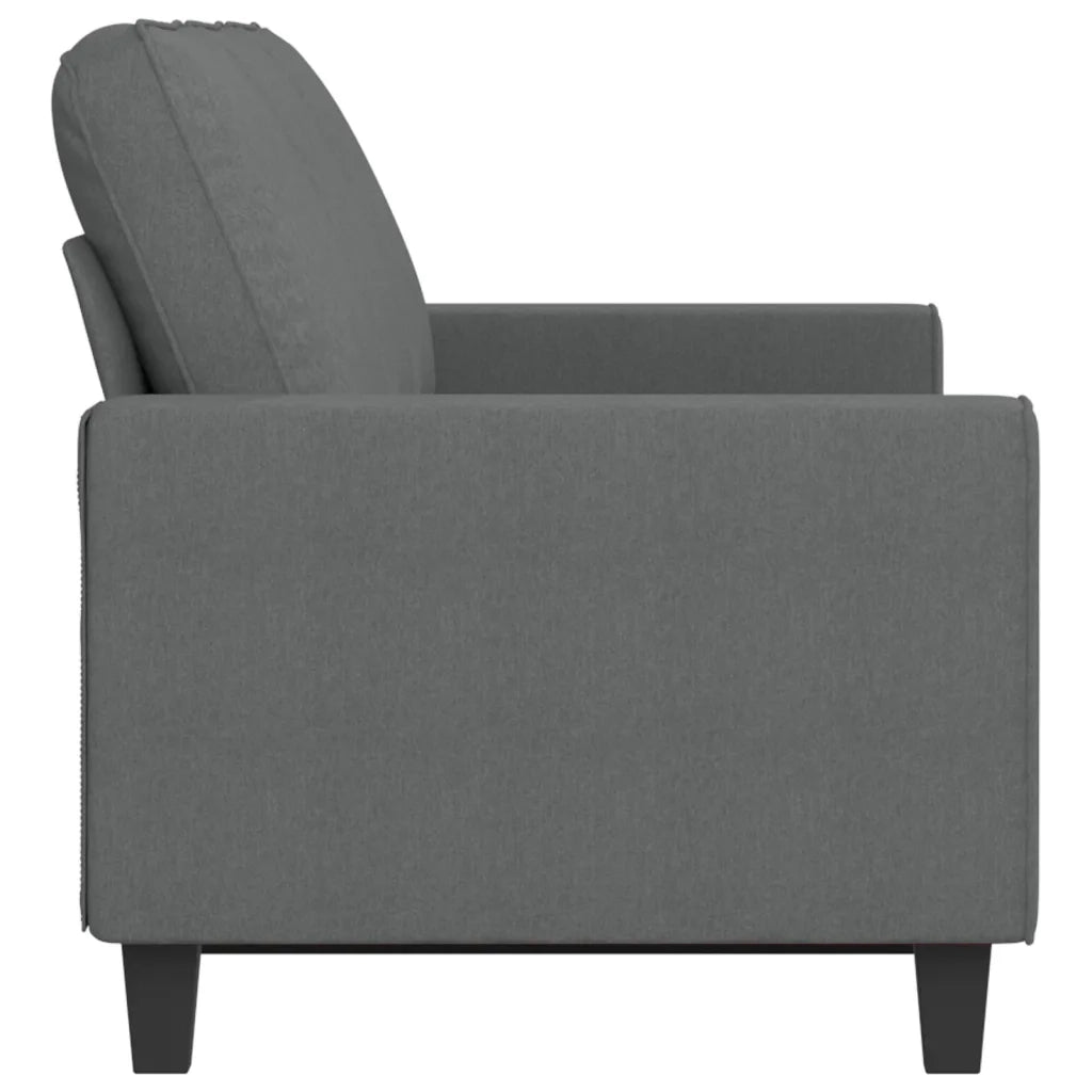 Divano a 3 Posti Grigio Chiaro 180 cm in Tessuto 359400