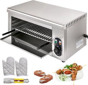 Griglia salamandra 2000W - Cottura carne - 450x260 mm