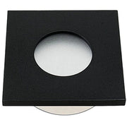 Faretto da incasso quadrato nero GU10 IP44 Eko-Light