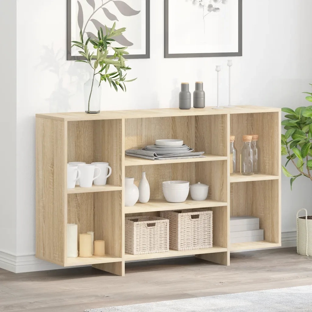 Credenza Rovere Sonoma 120x30x75 cm in Truciolato 809623