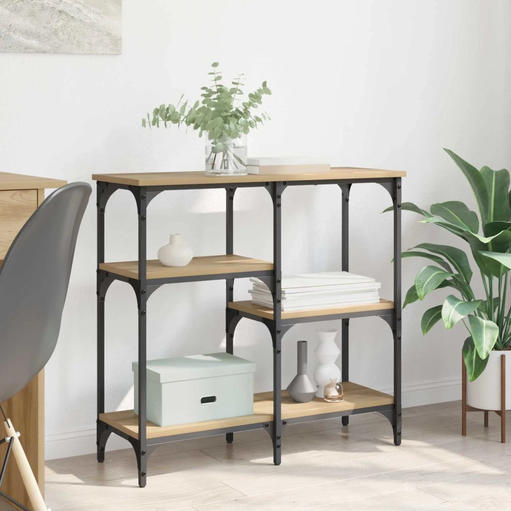 Tavolo consolle Rovere artigianale 80 x 29 x 75 cm