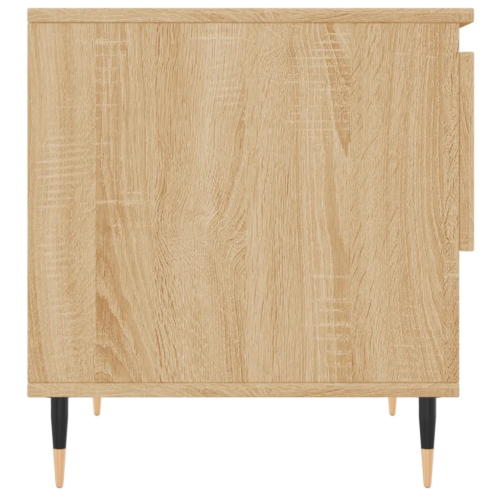 Tavolini Salotto 2pz Rovere Sonoma 50x46x50cm Legno Multistrato 830899