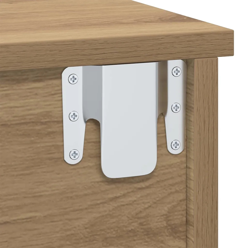 Comodino Rovere artigianale 40 x 31 x 15 cm 891118