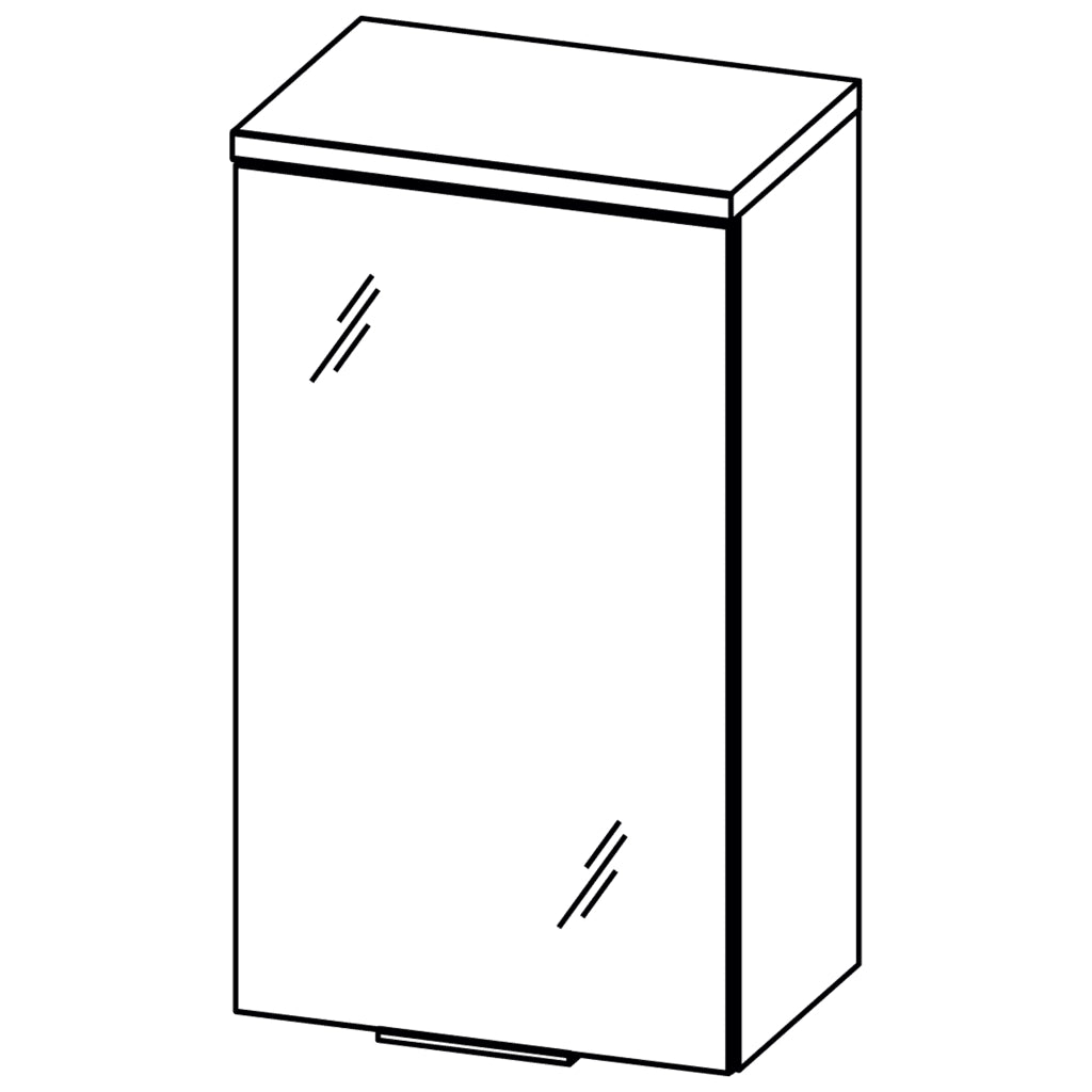 Germania Pensile da Bagno GW-Pescara Repro Bianco e Rovere Navarra 436465