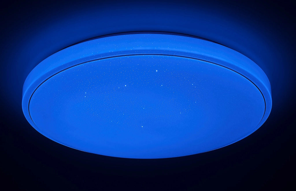 Plafoniera LED Rabalux Bruce 59cm 40W RGB bianca