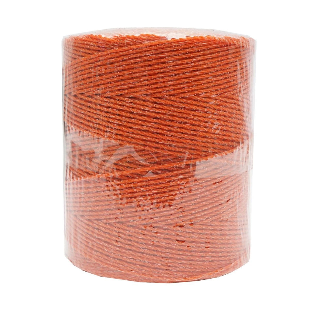 Filo per Recinto Elettrico, Lunghezza 500 mt, Ø2mm. 3x0.15mm. SS, 16 Ohm/m, colore arancione, Recinzioni Elettriche Breckner Germany