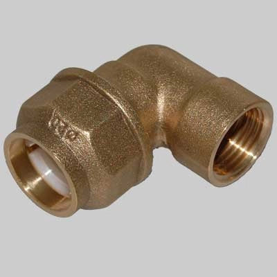 RACCORDO A GOMITO FEMMINA ANELLO RESINA  25 x 3/4     ASTORI