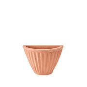 Cheonda - Garden Italia GERLA Vaso a Parete / Basket Centorighe 31×21 cm in Resina – Made in Italy, Leggero e Antiurto, 100% Riciclabile Colore: TERRACOTTA