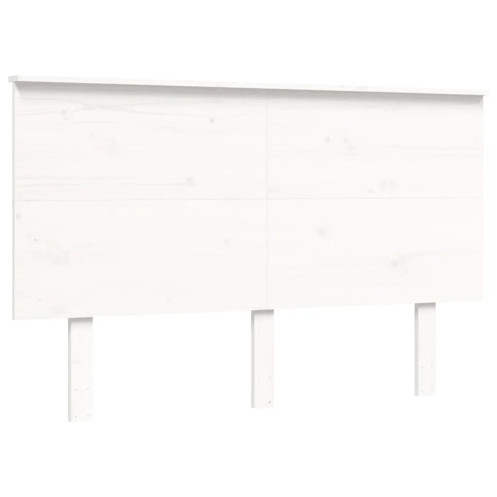 Giroletto con Testiera Bianco Small Double Legno Massello 3193632