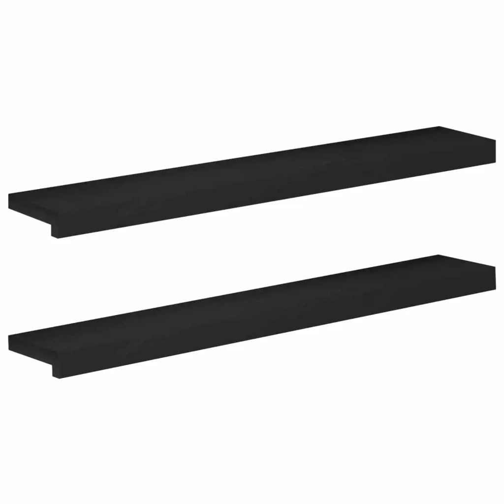 Soglie per finestre 2 pz Nero 90 x 20 x 2 cm 42048337