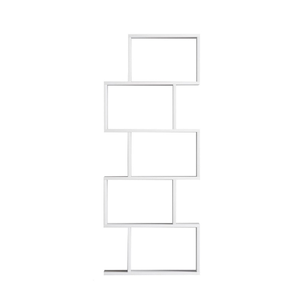 Libreria in legno "Meric" 60 x 30 x 150 cm - Bianco