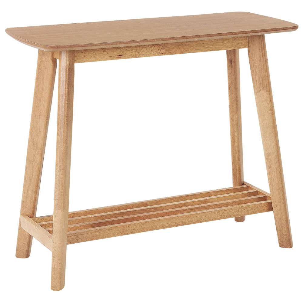 Consolle in legno MDF chiaro con ripiano Mobili da soggiorno con dal design tradizionale
