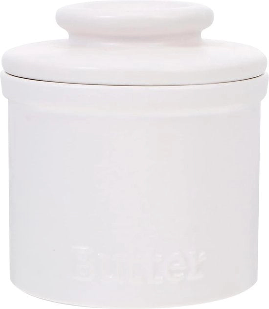 Crock per burro francese con coperchio scatole per burro ceramico da Just Place Keeper per burro morbido East West Coast burro bianco