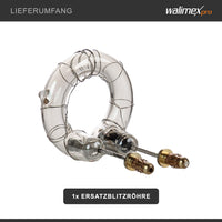 Tubo flash di ricambio compatibile con Mover 200 TTL, potenza 200 W, Temperatura colore 5400-5800 K, per studio fotografico