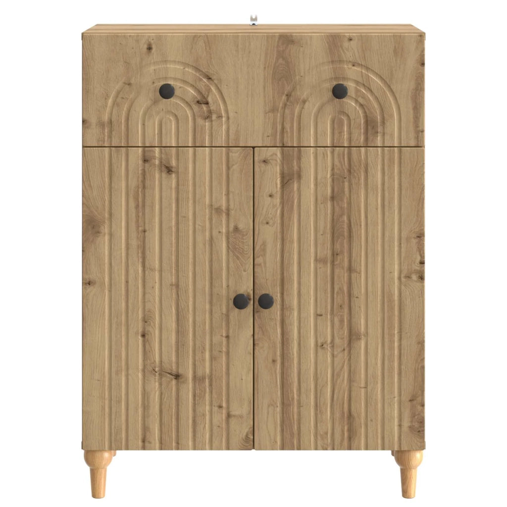 Credenza con cassetto Rovere Artigianale 66 x 34,5 x 90 cm 894184