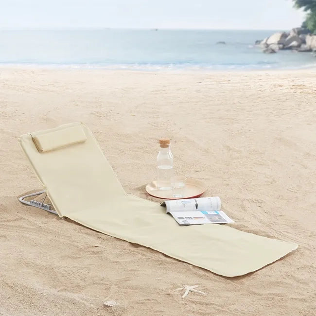 LETTINO PRENDISOLE BEACH MAT - 145x47x41 cm COLORE: SABBIA
