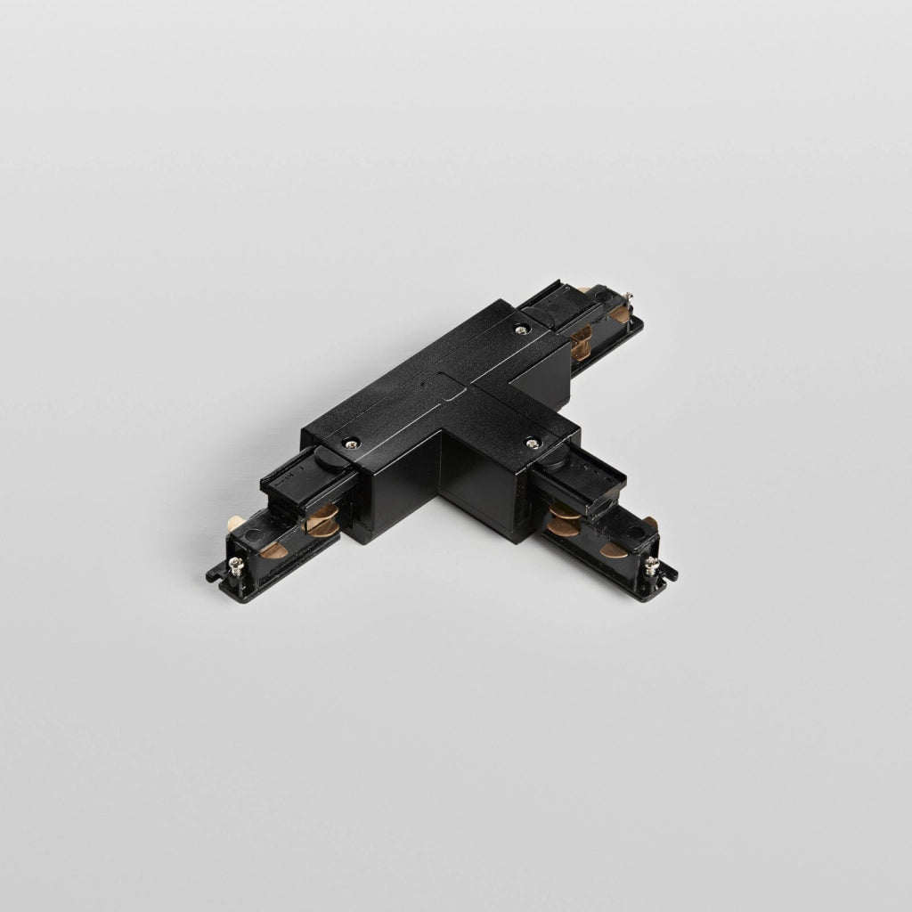LED-RAIL-T-DX1-DA-NER CONNESSIONE A T DESTRA (DX1) PER BINARIO TRIFASE RAIL DALI NERO 20X11,5X3,3CM