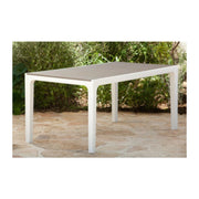 TAVOLO HARMONY 160X90X74CM BIANCO/CAPPUCCINO