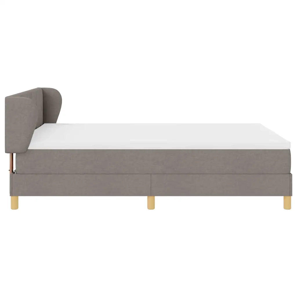 Letto a molle con materasso Talpa 140 x 200 cm Tessuto 3340280