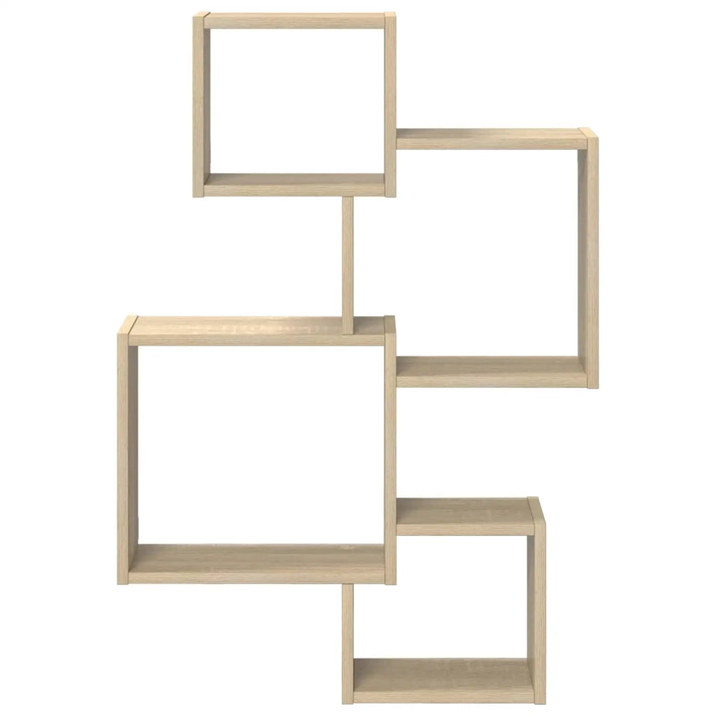 Mensole Cubo da Parete A parete Rovere Sonoma 8012126
