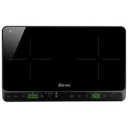 Girmi PI51 Nero Superficie piana 56 cm Piano cottura a induzione 2 Fornello(i)