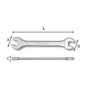 Usag 252 N Acciaio al cromo vanadio 10,11 mm 2 pz Grigio