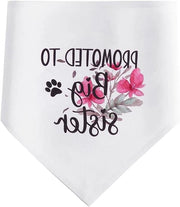 Bandaana per Cani con Disegno di Fiori per Matrimonio - Sciarpa per Cane a Tre Angoli Bianca per Matrimonio e Foto Accessori - Accessori per Collare per Piccoli Cani