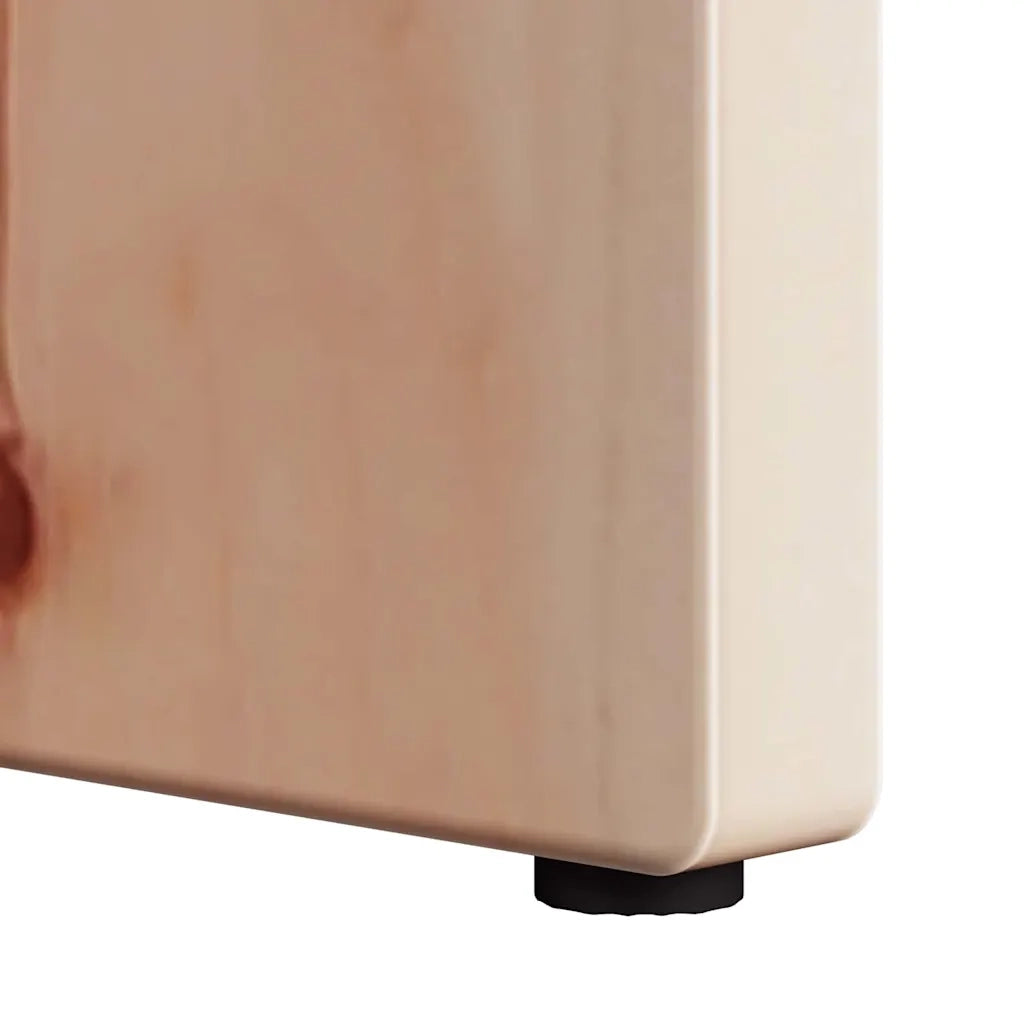 vidaXL Tavolino da salotto Naturale 80 x 50 x 31 cm