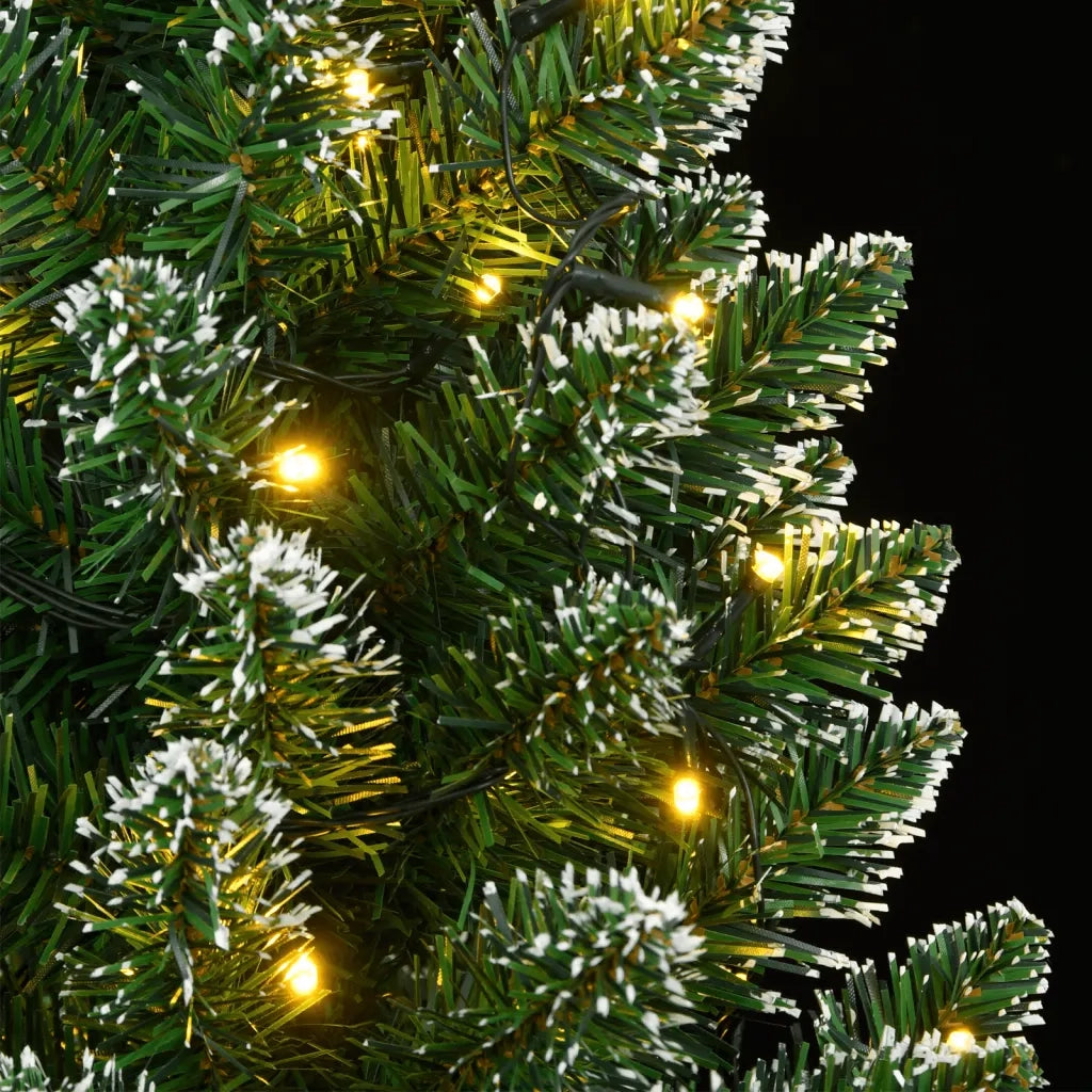 Albero di Natale | Decorazioni natalizie Artificiale Sottile 300 LED 240 cm